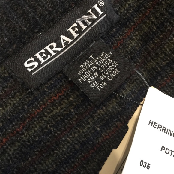 NWT Serafini 2 XL T cardigan sweater. - Picture 4 of 6